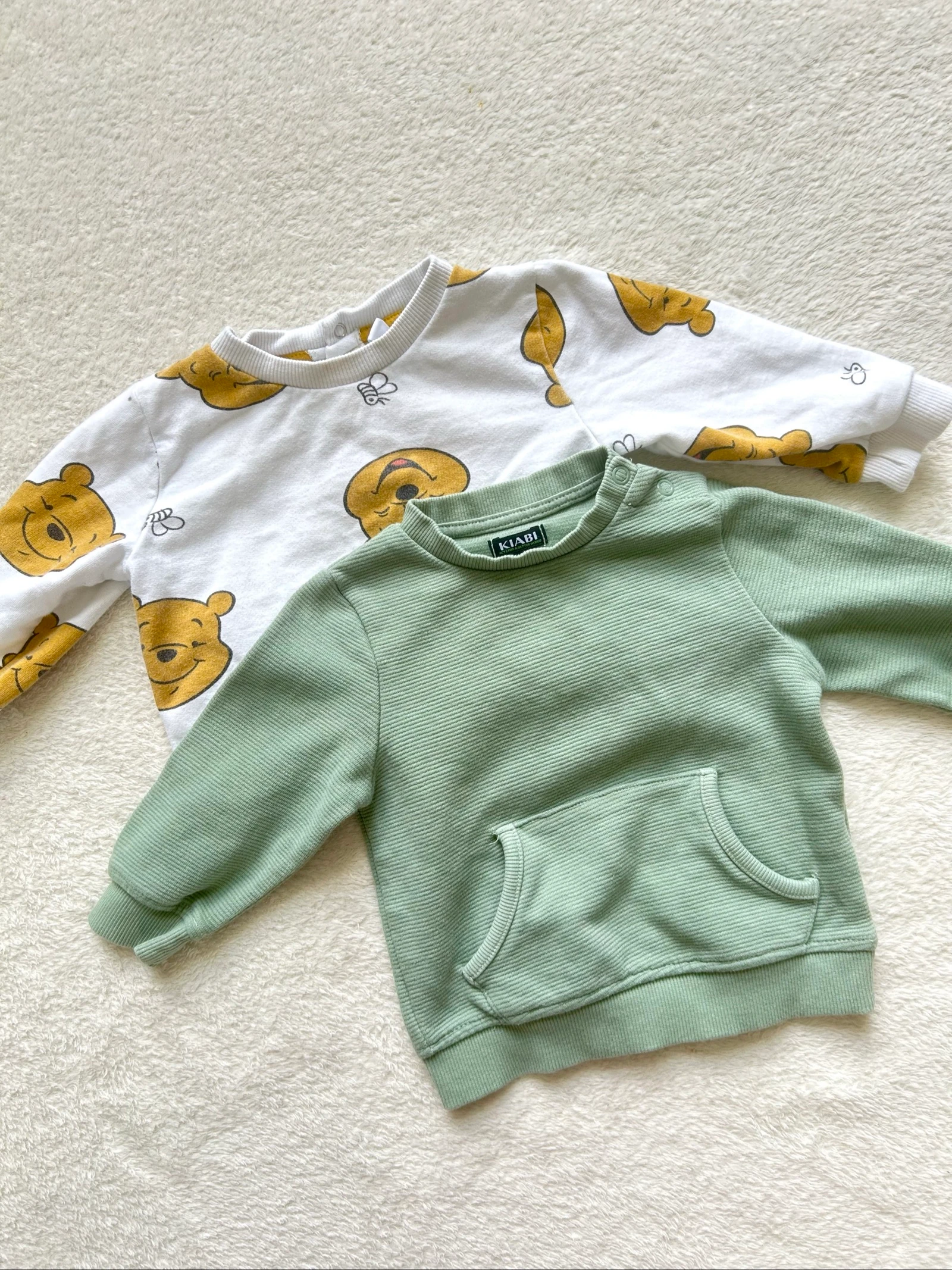 Lot 2 Pulls bébé • Taille 9 mois 